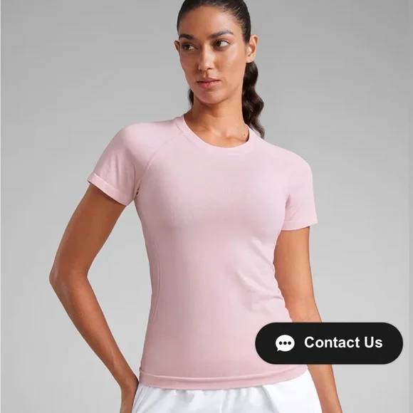 Brand New 7 Top Bundle NWT CRZ Yoga Seamless Hip length short sleeve 7 shirts - Picture 3 of 8